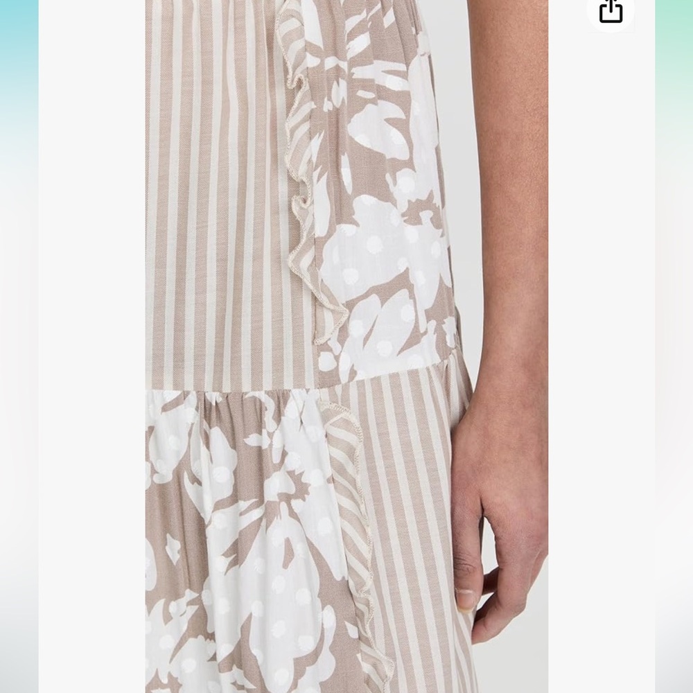 Splendid Patchwork Midi Dress - Picture 6 of 9